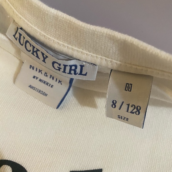 Super Cute Girls T-Shirt Dress Nik & Nik Size 8 - Picture 3 of 3